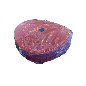 Norton Red Heat Fiber Discs F981S 7x7/8 80 Grit‎ 23 Count 77696010011